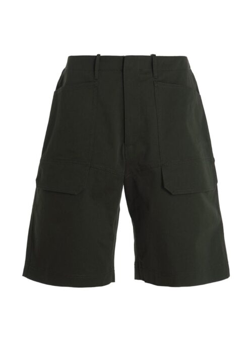 Logo bermuda shorts FERRARI Green