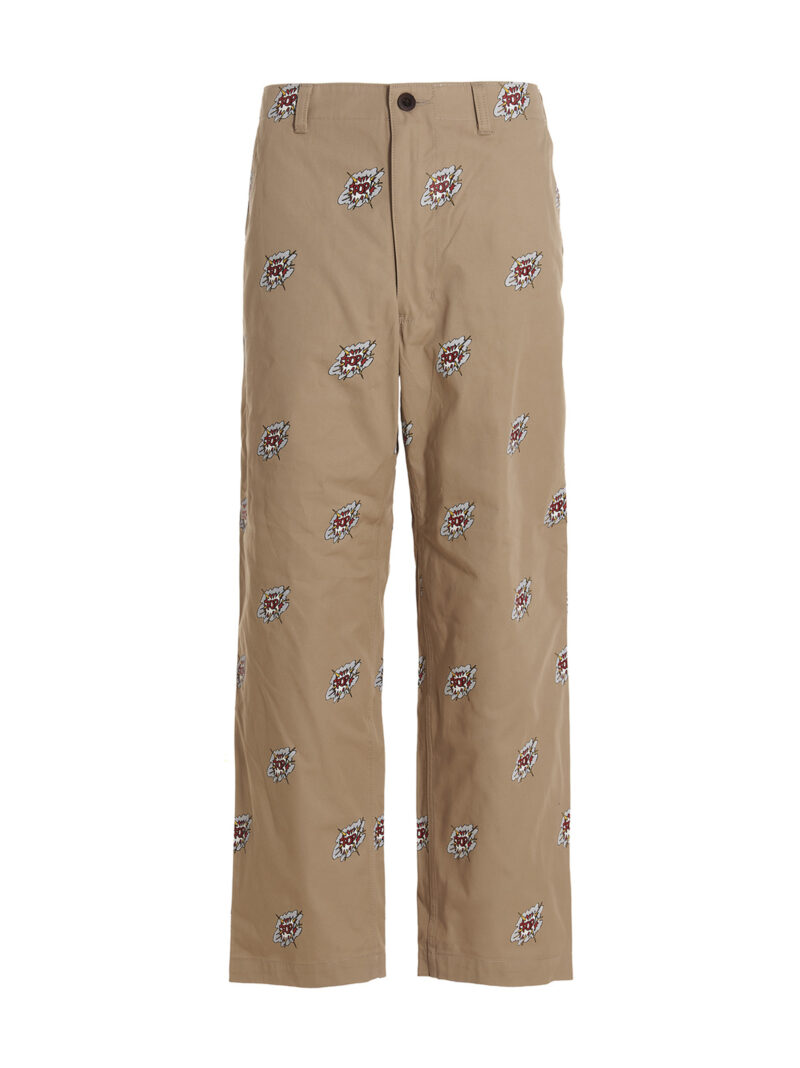 'Pop Roy Lichtenstein' pants JUNYA WATANABE Beige