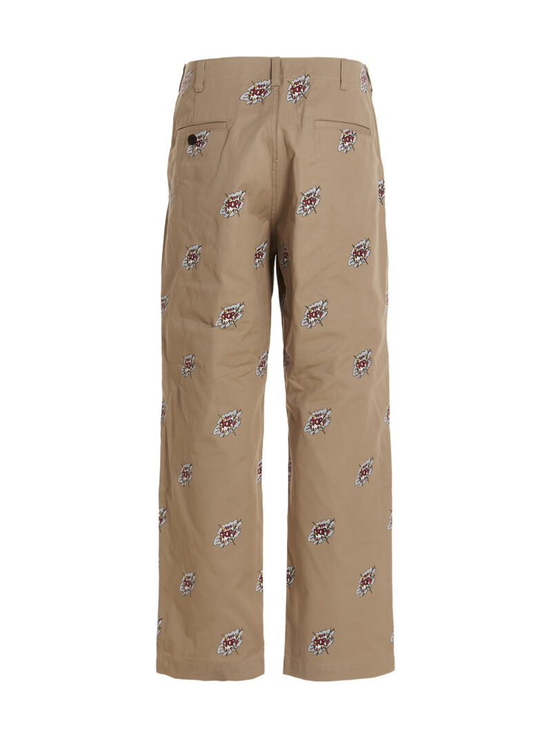 'Pop Roy Lichtenstein' pants WKP0040511 JUNYA WATANABE Beige