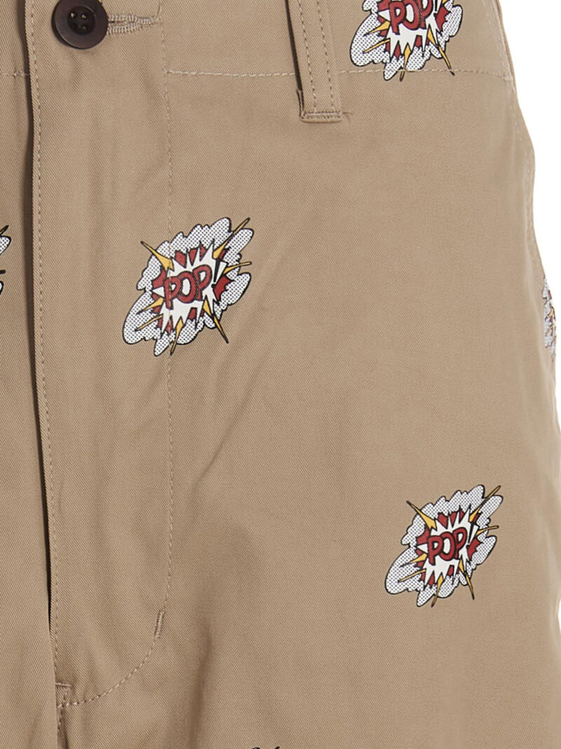 'Pop Roy Lichtenstein' pants Man JUNYA WATANABE Beige