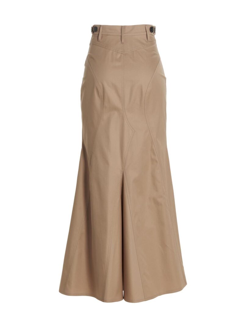 Maxi skirt 8072129PALENUDE BURBERRY Beige