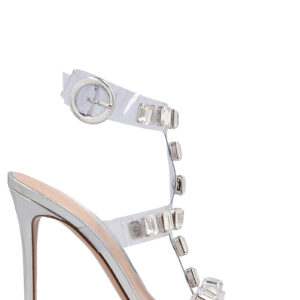 'Glass' sandals GIANVITO ROSSI Silver