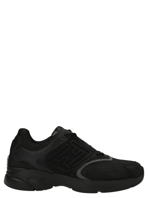 'Faster Running’ sneakers FENDI Black