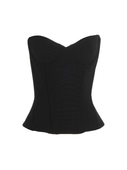 Bustier top BALENCIAGA Black