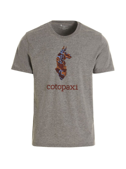 T-shirt 'Altitude Llama' COTOPAXI Gray