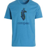 T-shirt 'Altitude Llama' COTOPAXI Light Blue