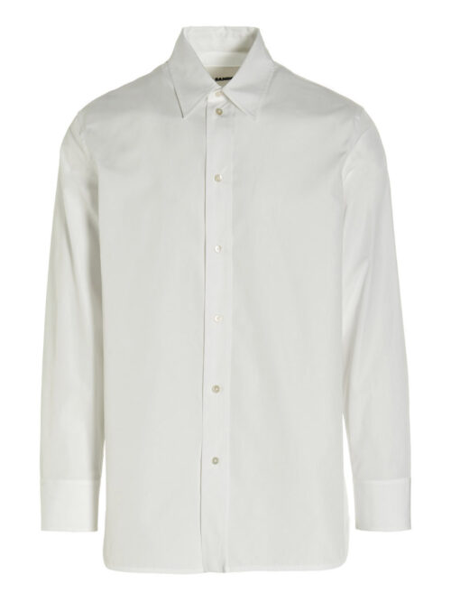 Cotton shirt JIL SANDER White