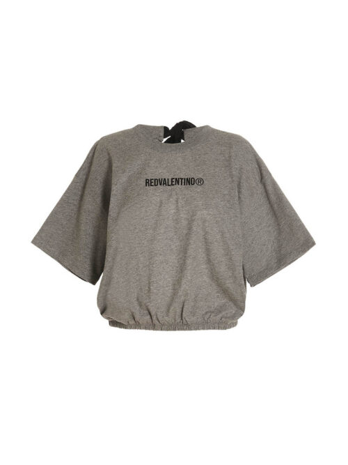 Logo t-shirt REDVALENTINO Gray