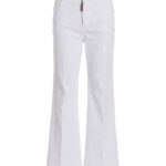 'Super Flared Cropped' jeans DSQUARED2 White
