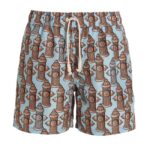 'Fire Hydrant' swim shorts PALM ANGELS Multicolor