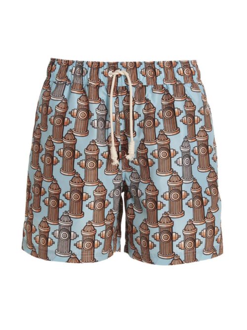 'Fire Hydrant' swim shorts PALM ANGELS Multicolor