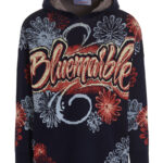 'Knitted Jacquard' hoodie BLUEMARBLE Multicolor