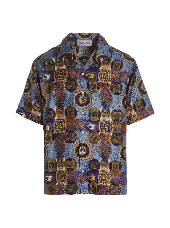 all-over print shirt BLUEMARBLE Multicolor