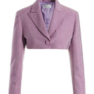 Sequin cropped jacket GIUSEPPE DI MORABITO Pink