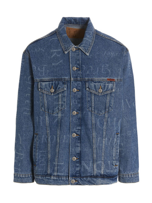 Oversize denim jacket MARTINE ROSE Light Blue