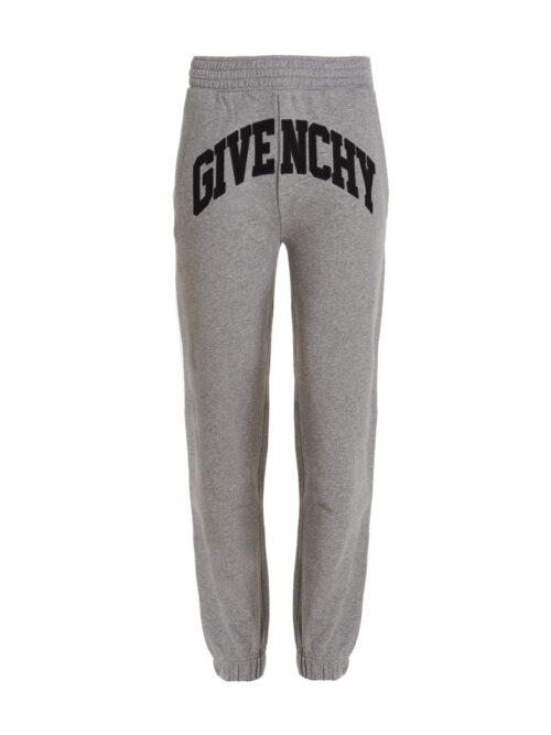 Logo embroidery joggers GIVENCHY Gray