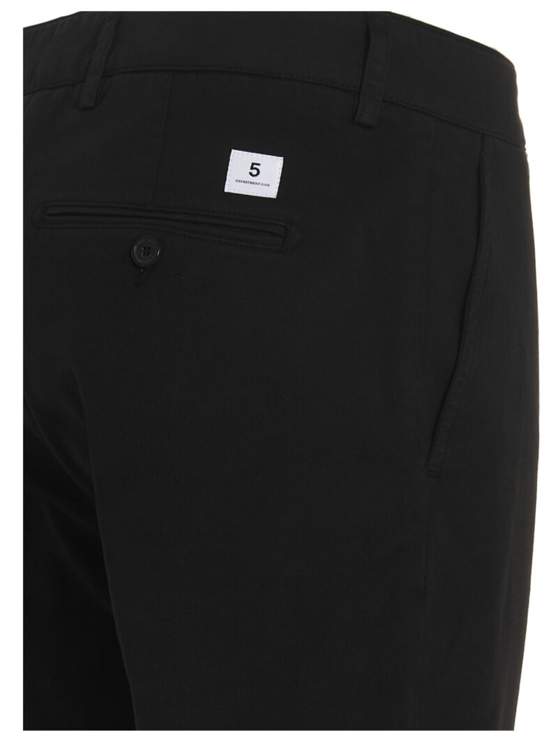 ‘Mike' trousers 100% cotton DEPARTMENT 5 Black