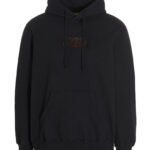 'Polyurethane Embroidery' hoodie DOUBLET Black