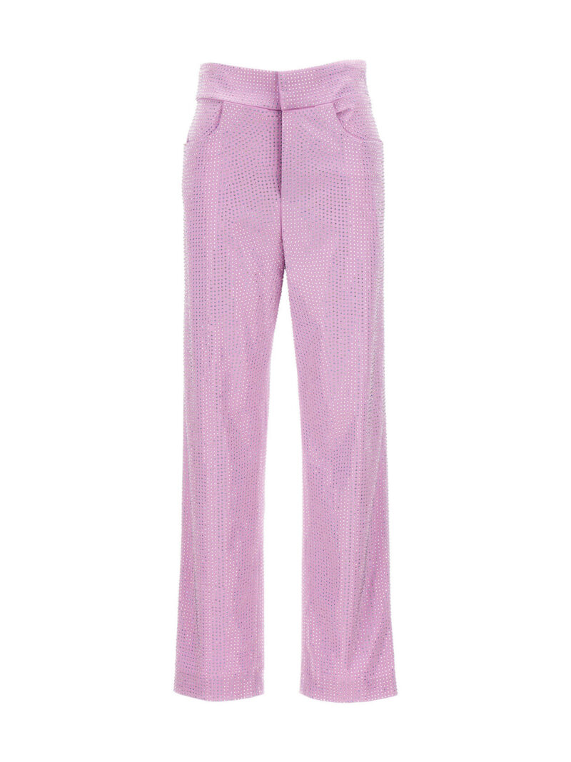 all-over crystal pants GIUSEPPE DI MORABITO Pink