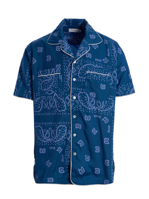 Bandana print shirt RHUDE Blue