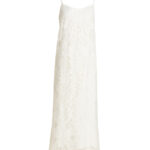 'Avery' long dress UNGARO White