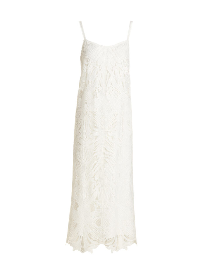 'Avery' long dress UNGARO White