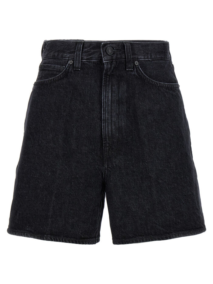 Denim bermuda shorts MADE IN TOMBOY Black