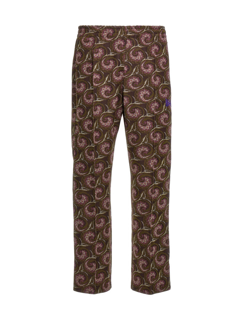 'Jacquard Needles' pants BARACUTA Brown