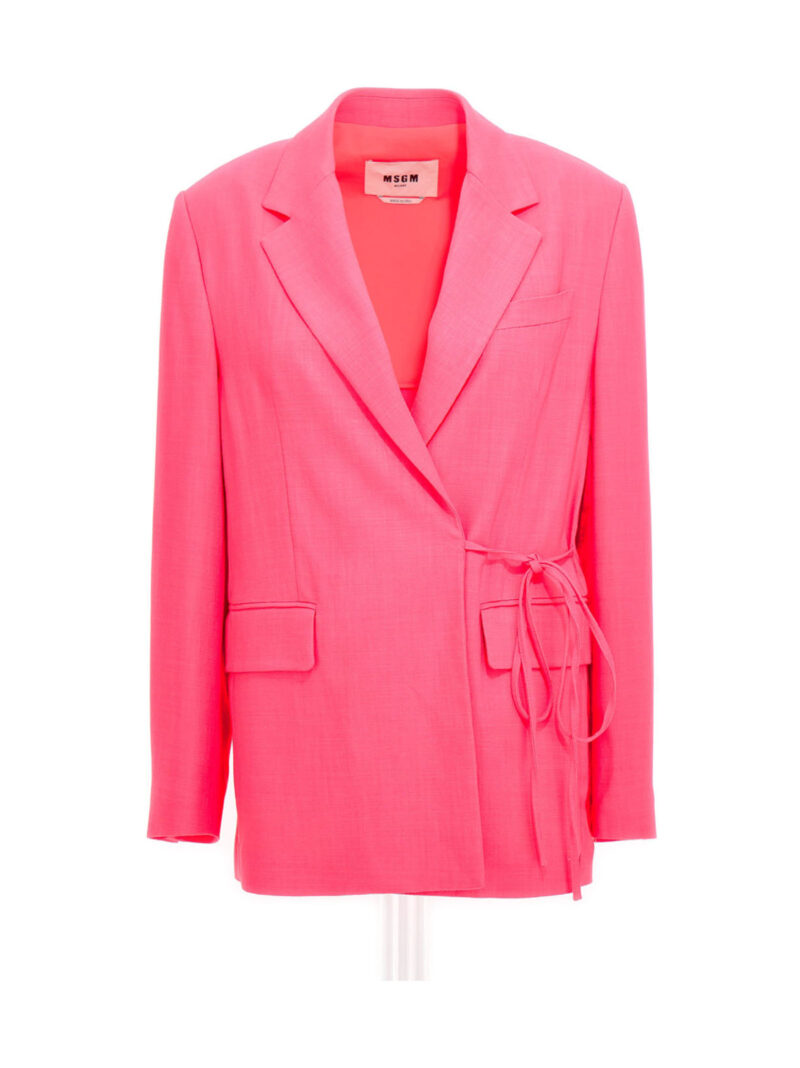 Blazer portafoglio MSGM Fuchsia