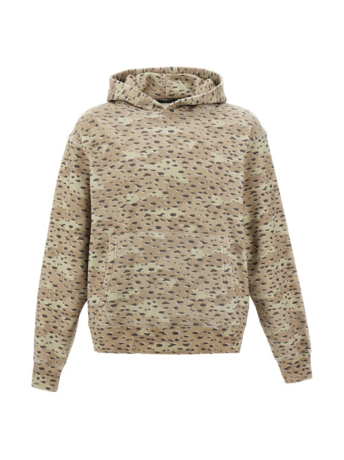 Felpa con cappuccio 'Camo leopard' STAMPD Beige