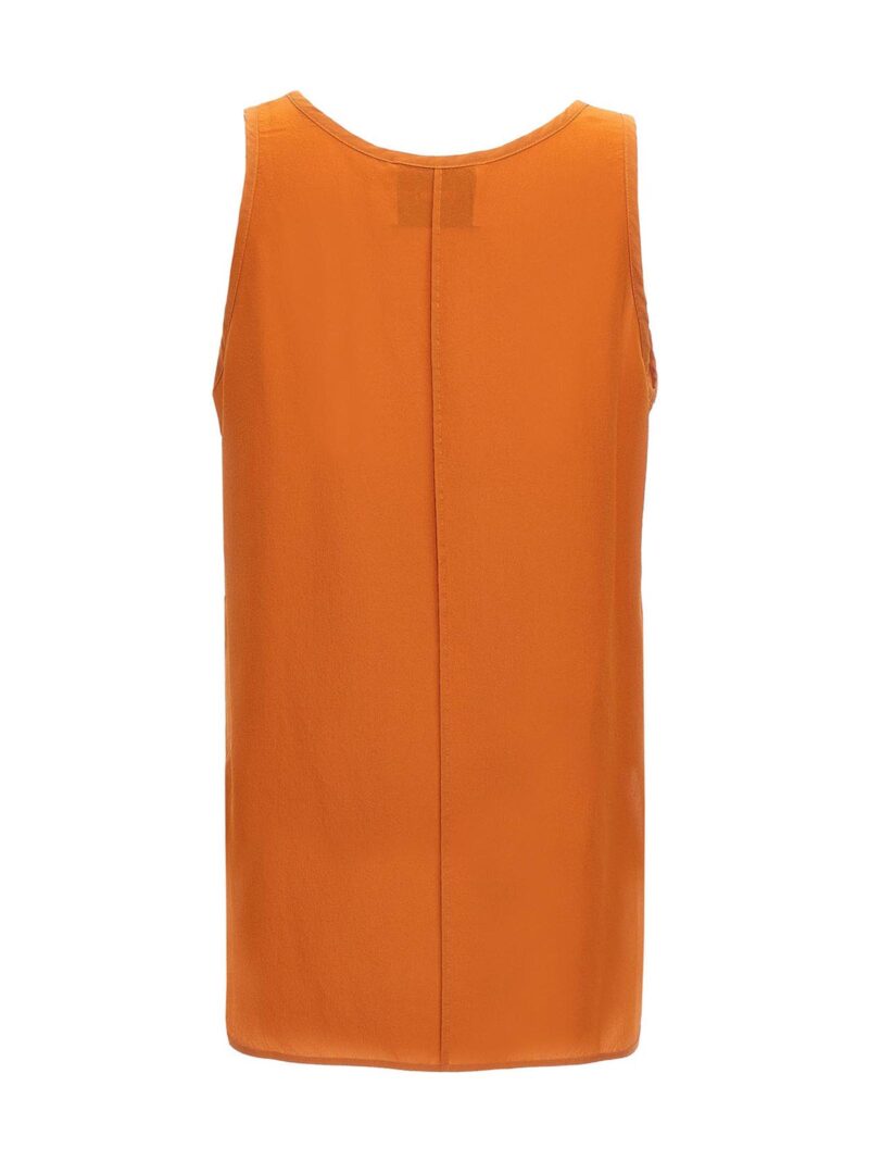 Silk tank top 1103512518 NUDE Orange