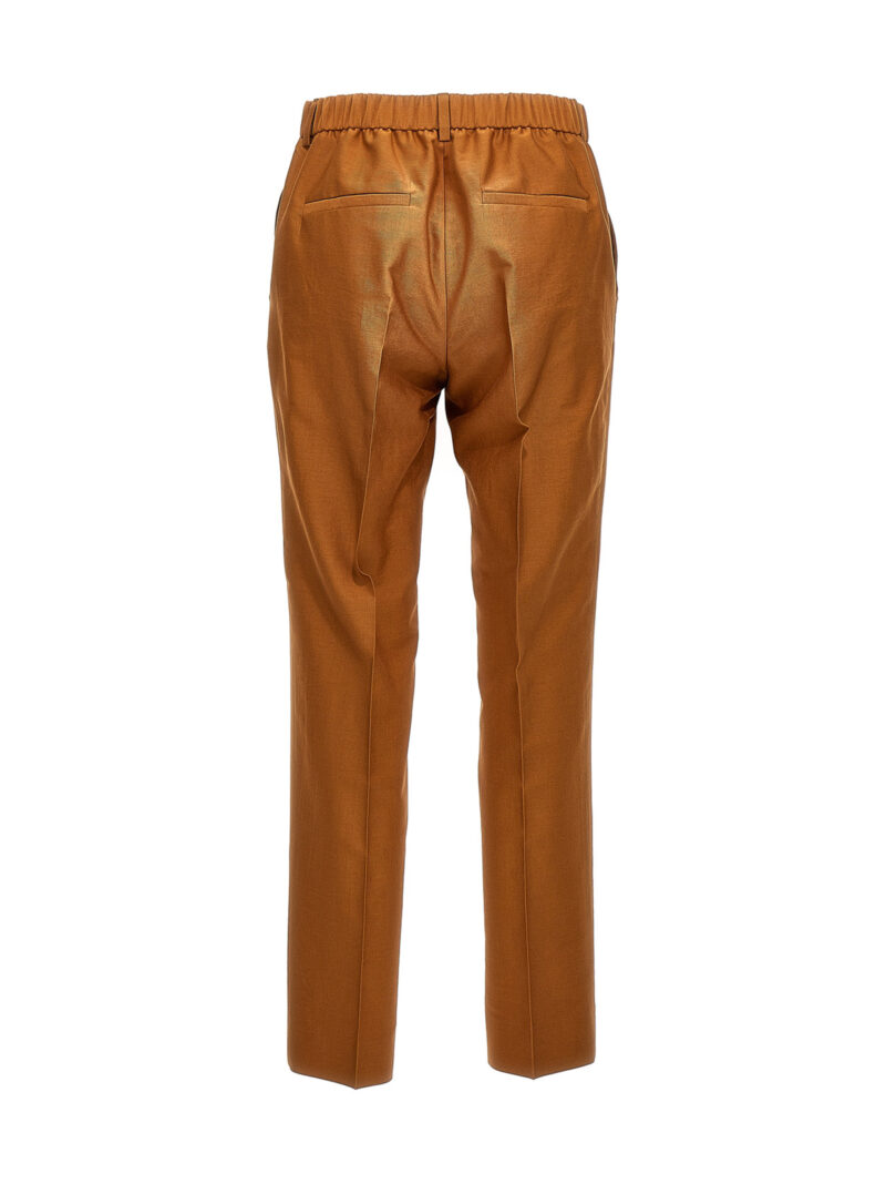 Half elastic pants CC844C0029563 ALBERTO BIANI Brown