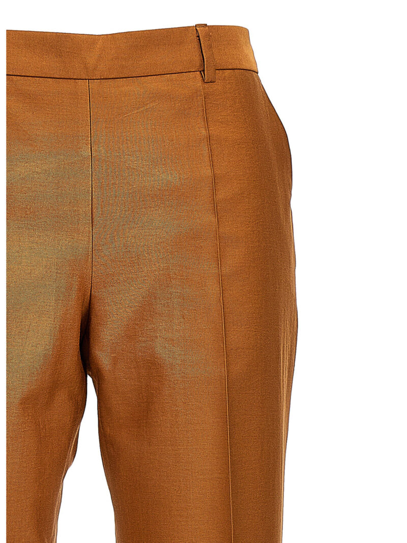 Half elastic pants Woman ALBERTO BIANI Brown