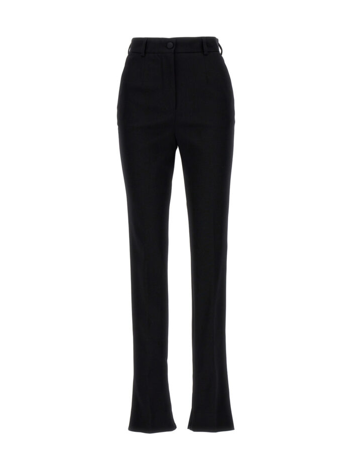 'Kim Dolce&Gabbana' cady pants DOLCE & GABBANA Black