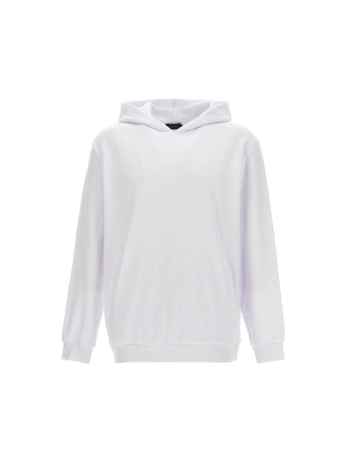 Terry cloth hoodie ZANONE White