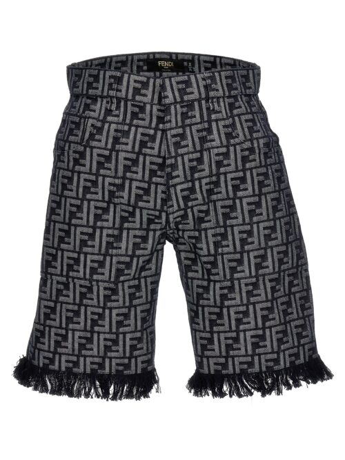 'FF' bermuda shorts FENDI Blue