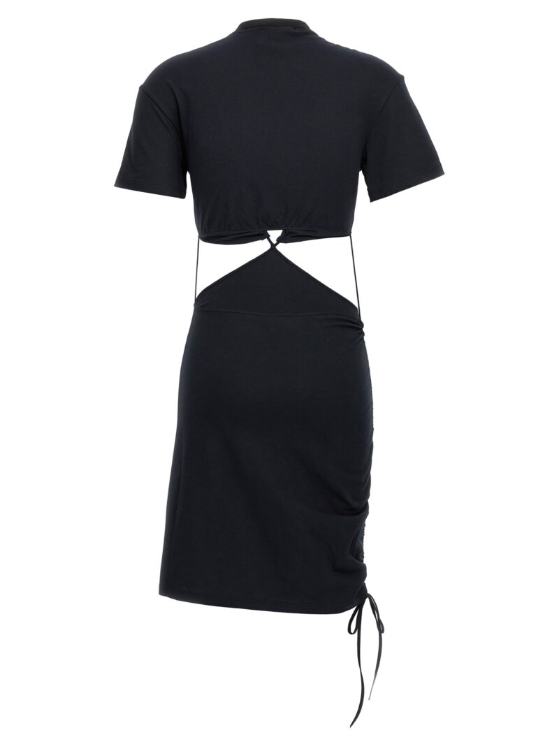 Cut-out t-shirt dress NDSS23DR110BLACK NENSI DOJAKA Black