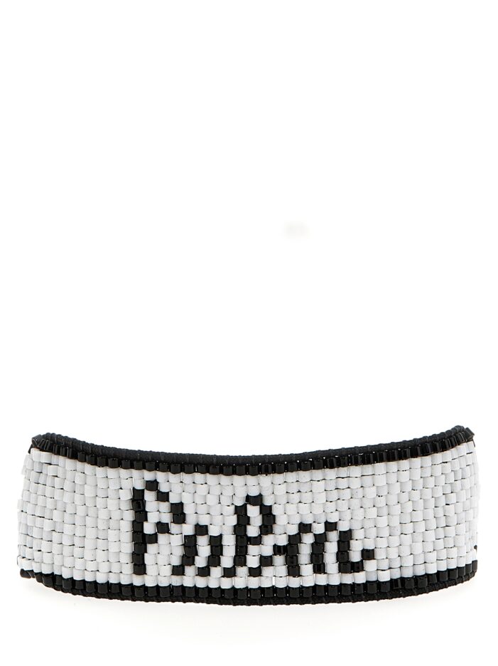 'Palm Beads' bracelet PALM ANGELS White/Black