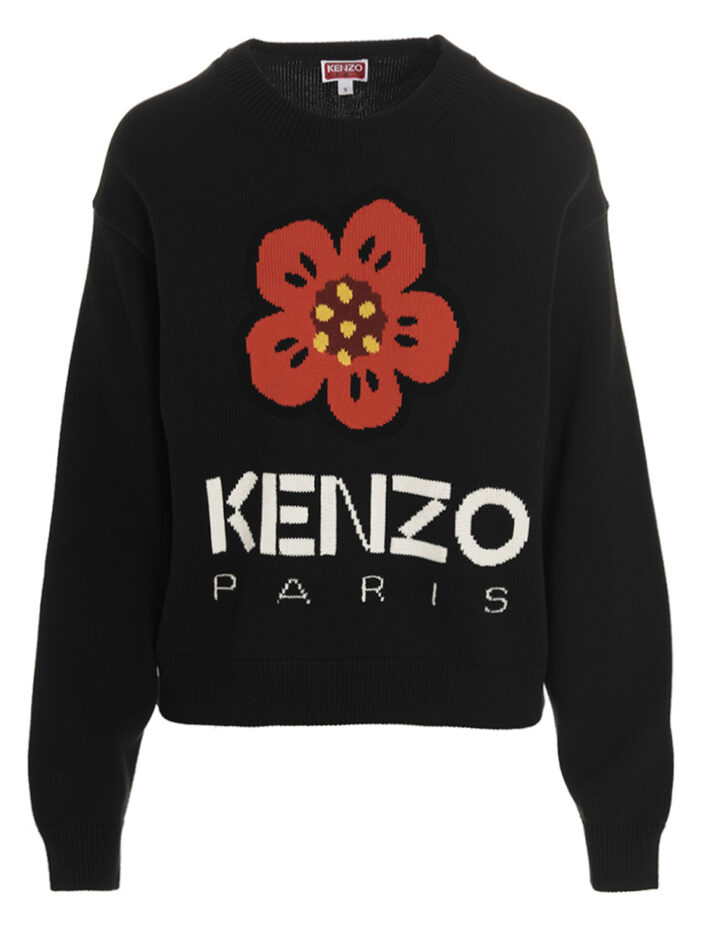 Logo sweater KENZO Black