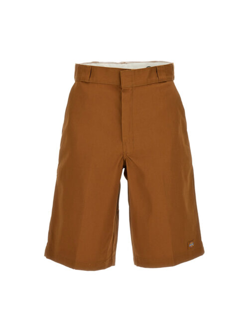 Cotton bermuda shorts DICKIES Brown