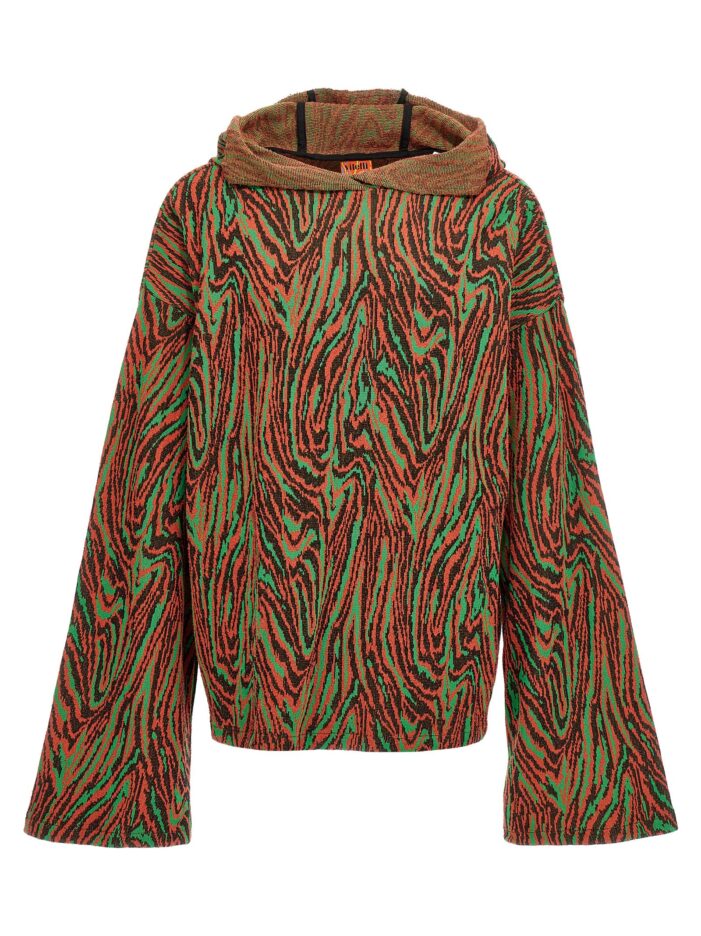 'Flow Jacquard' hooded sweater VITELLI Multicolor