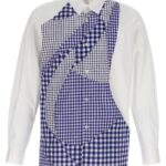 Patterned square shirt COMME DES GARCONS SHIRT White