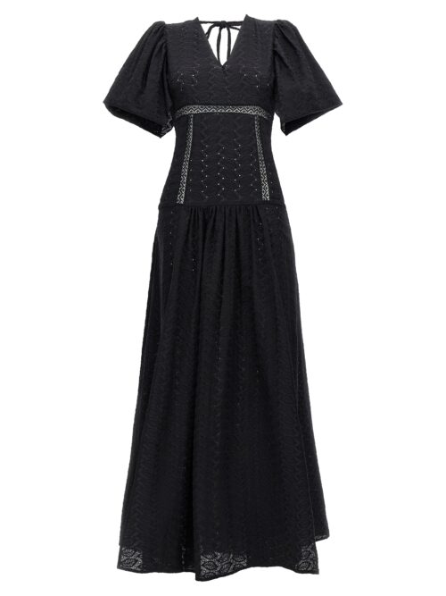 'Rosellina' long dress LE TWINS Black