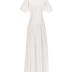 'Rosellina' long dress LE TWINS White