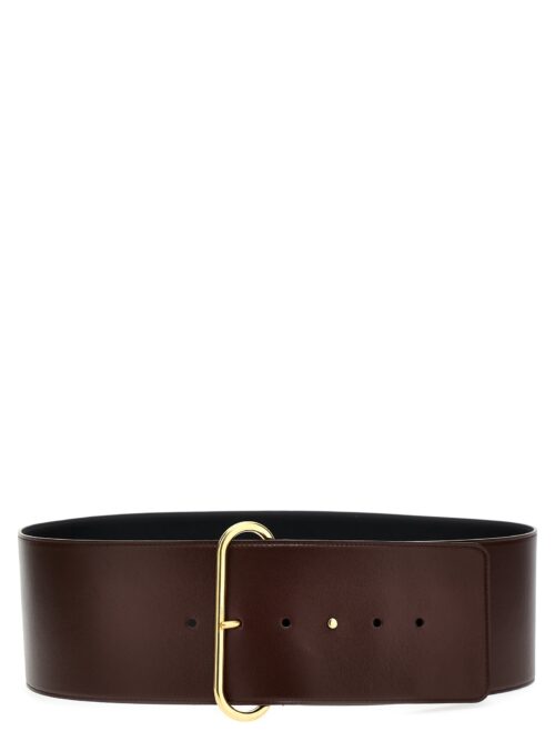 'YSL' belt SAINT LAURENT Brown