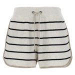Striped shorts BRUNELLO CUCINELLI White