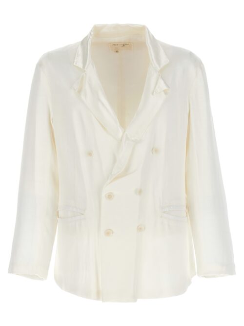 Double-breasted blazer GREG LAUREN White