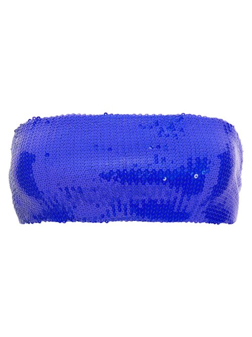 Sequin top DAVID KOMA Blue