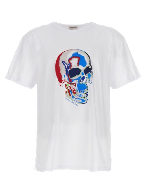 Printed T-shirt ALEXANDER MCQUEEN White