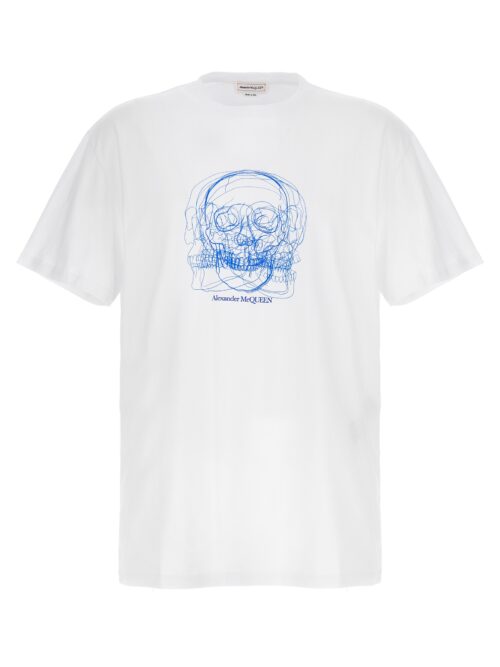 Printed T-shirt ALEXANDER MCQUEEN White